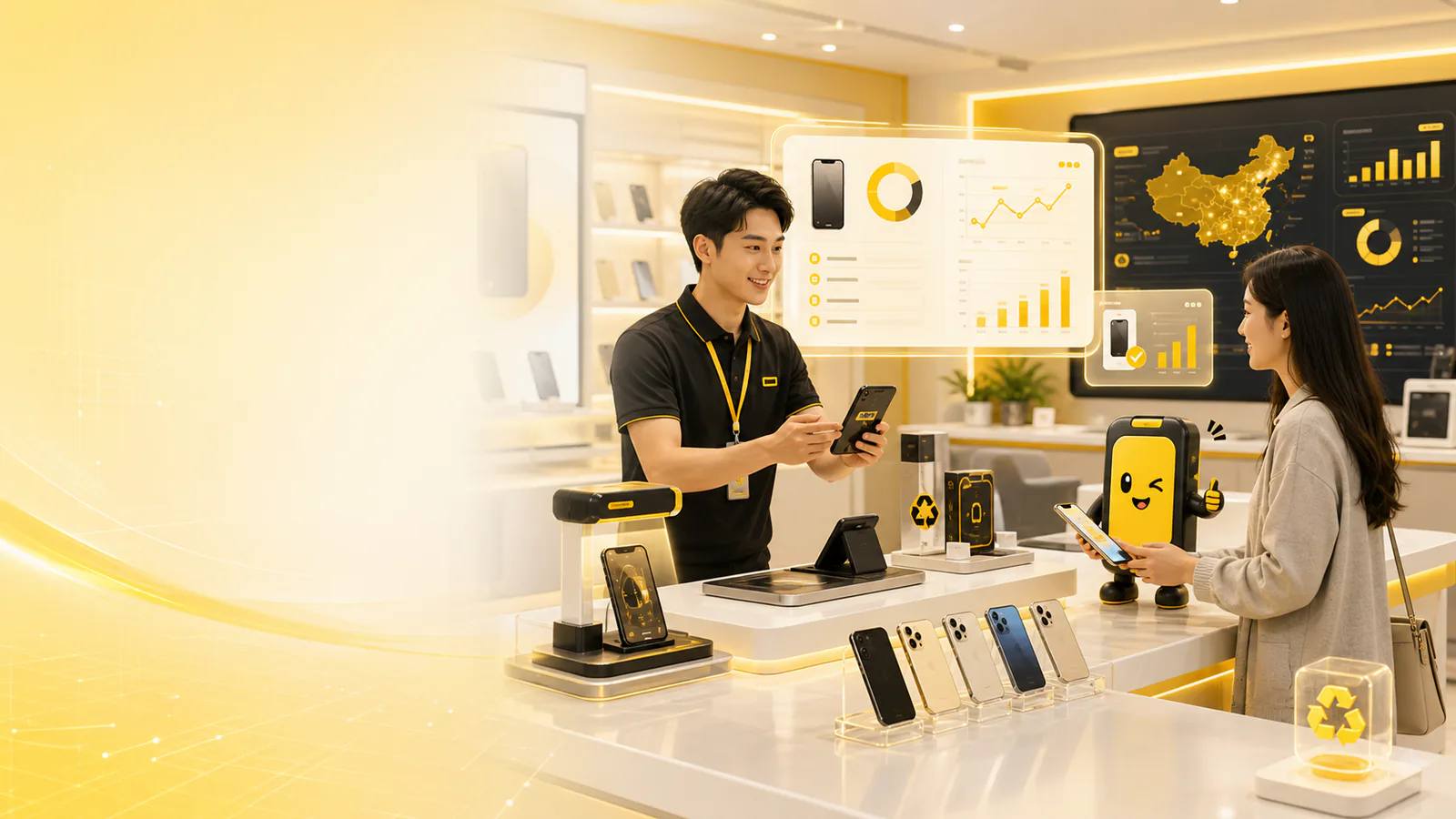 通讯零售门店以旧换新合作